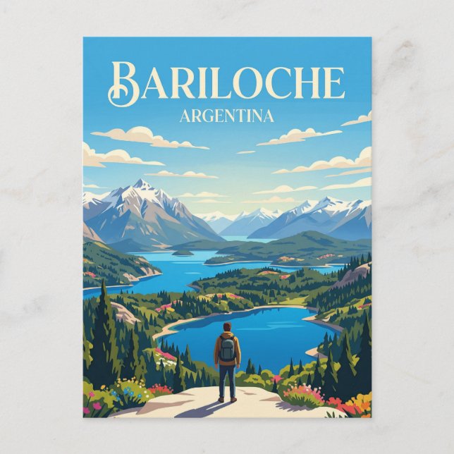 POSTAL BARILOCHE ARGENTINA (Anverso)