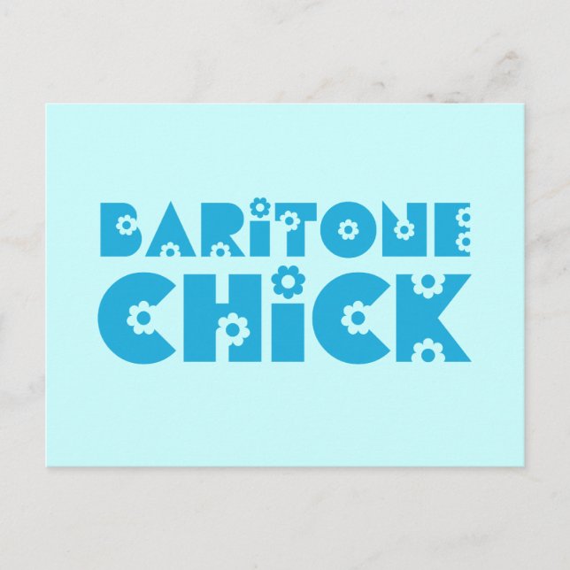 Postal Baritone Chick (Anverso)
