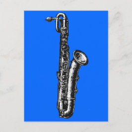 Postal Baritone Saxofono