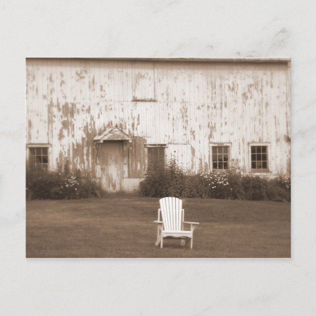 Postal Barn de campo (Anverso)