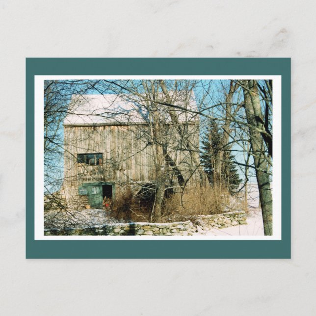 Postal Barn de campo (Anverso)