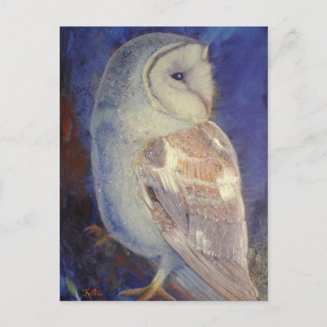 Postal Barn Owl (Anverso)