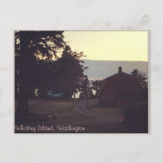 Postal Barn Postcard