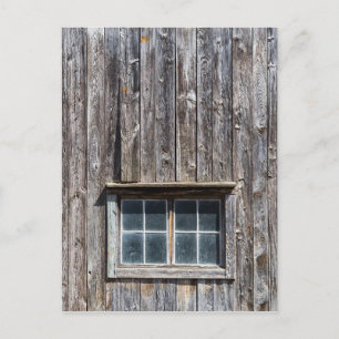 Postal Barn Side con ventana