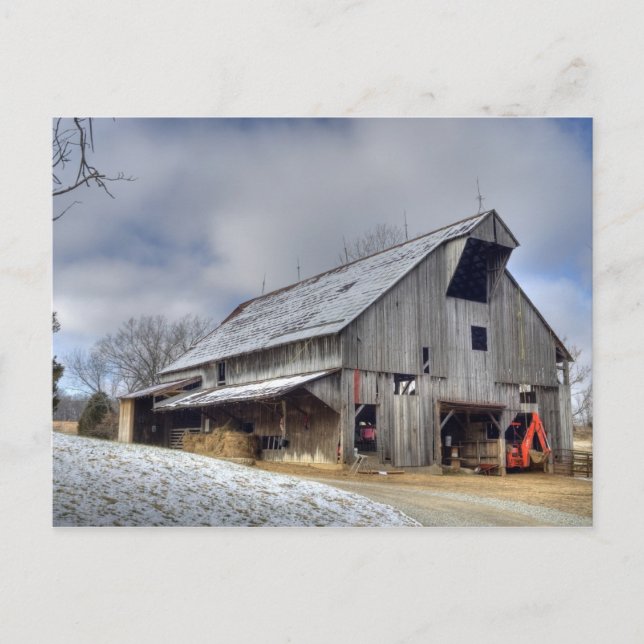 Postal Barn Viejo (Anverso)