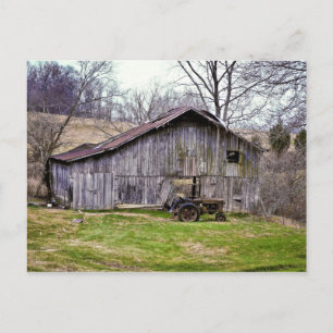 Postal Barn y Tractor