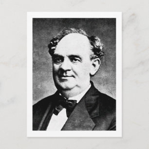 Postal Barnum ~ P. T. Espectador Showman americano