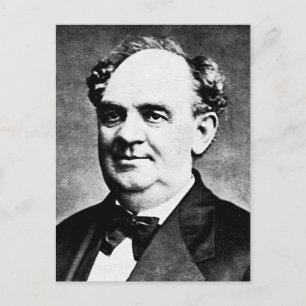 Postal Barnum ~ P. T. Espectador Showman americano