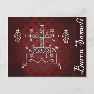 Postal Baron Samedi Postcard