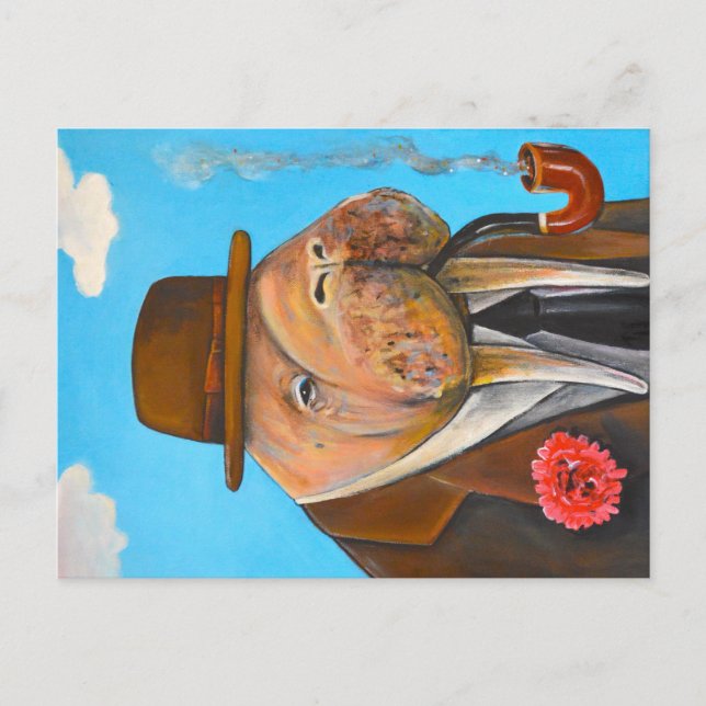 Postal Barón Schnitzel. (Anverso)