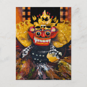 Postal barong balinesa