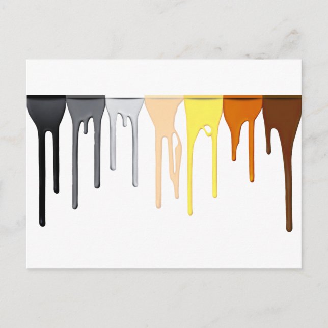 Postal Barra del oso de goteo (Anverso)