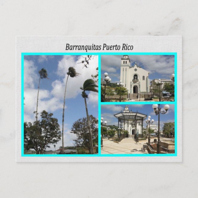 Postal Barranquitas Puerto Rico (Anverso)