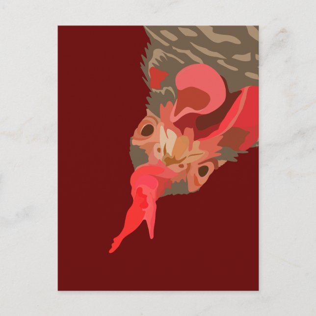 Postal Barred-Rock Hen (Anverso)