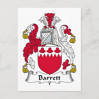 Postal Barrett Family Crest