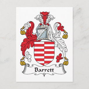 Postal Barrett Family Crest