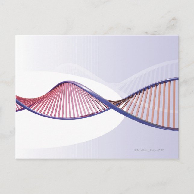 Postal Barrido de ADN 3D (Anverso)