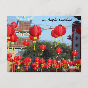 Postal Barrio Chino de Los Ángeles