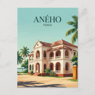 Postal Barrio Colonial de Aného Togo
