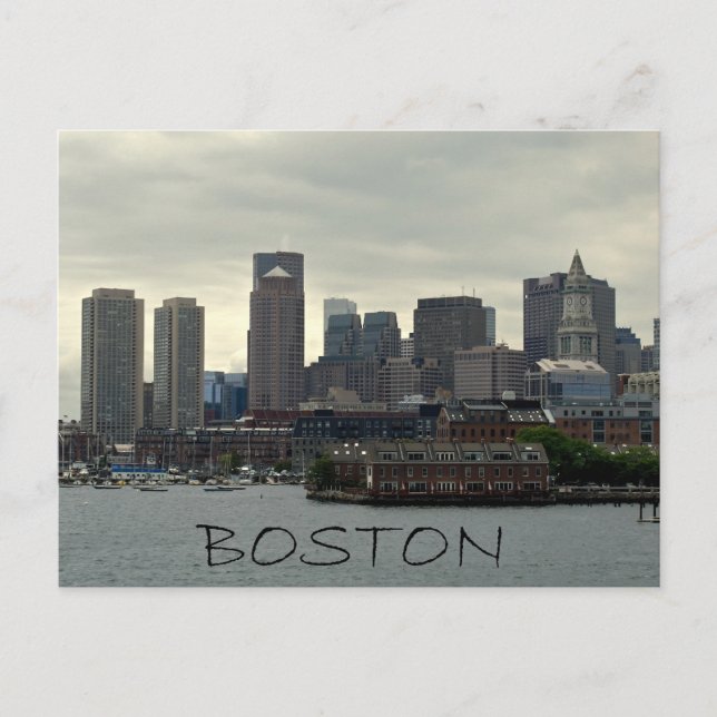 POSTAL BARRIO DE BOSTON (Anverso)