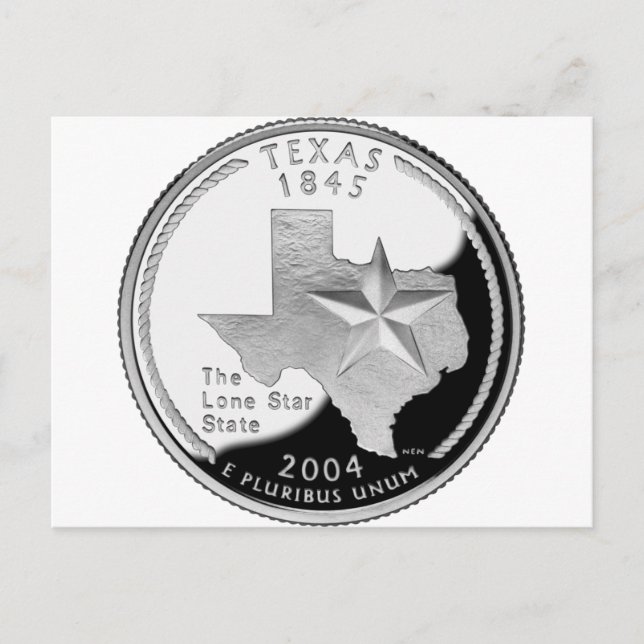 Postal Barrio de Texas (Anverso)