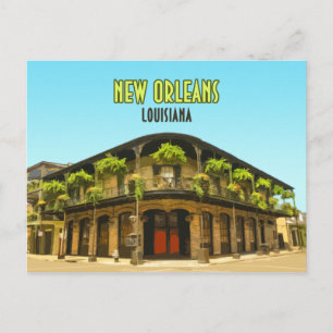 Postal Barrio Francés de Nueva Orleans