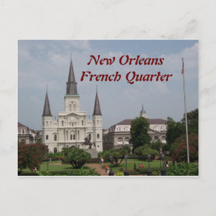 Postal Barrio Francés de Nueva Orleans