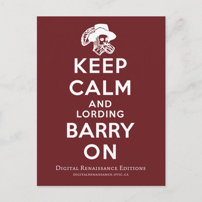 Postal Barry En Postcard (Anverso)