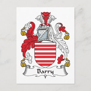Postal Barry Family Crest