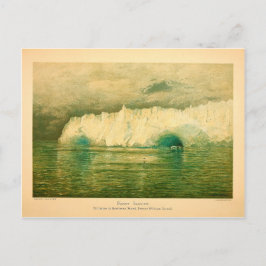 Postal Barry Glacier Alaska Príncipe William Sound