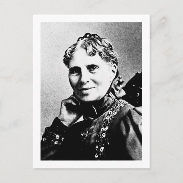 Postal Barton ~ Clara Fundador de la Cruz Roja Americana (Anverso)