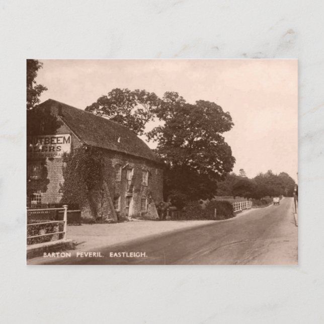 Postal Barton Peveril - Eastleigh - Hampshire (Anverso)