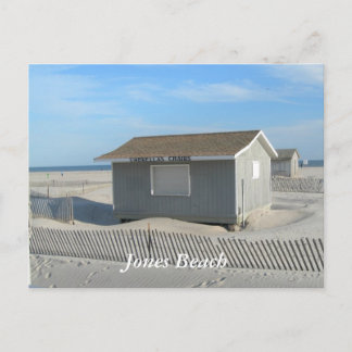 Postal Base de paraguas de la playa Jones Beach