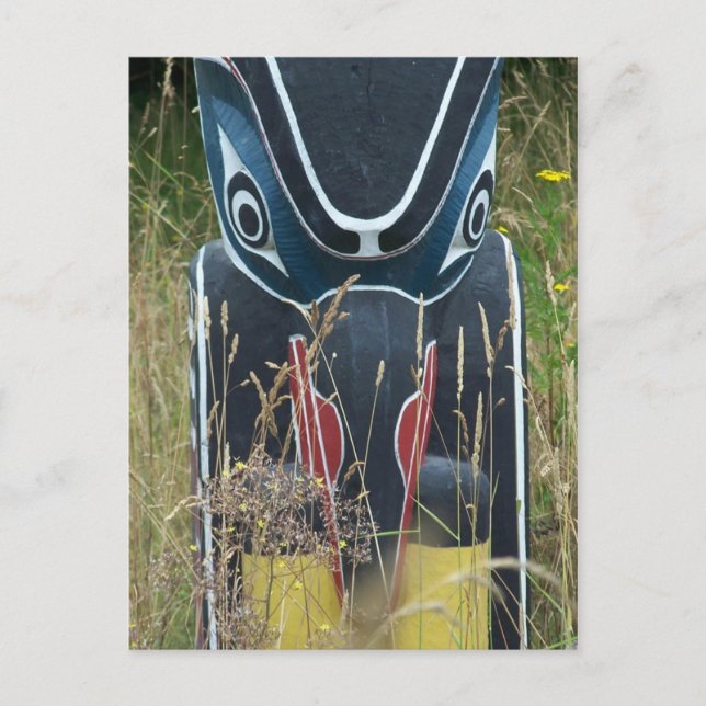 Postal Base de Tótem Pole (Anverso)