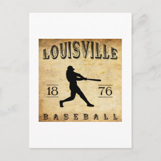 Postal Baseball de Louisville Kentucky en 1876