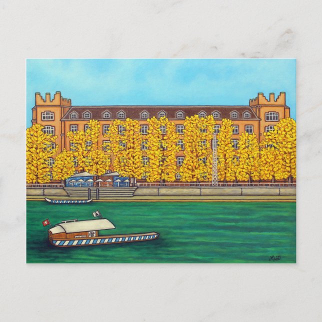 Postal Basel Kaserne Post Card (Anverso)