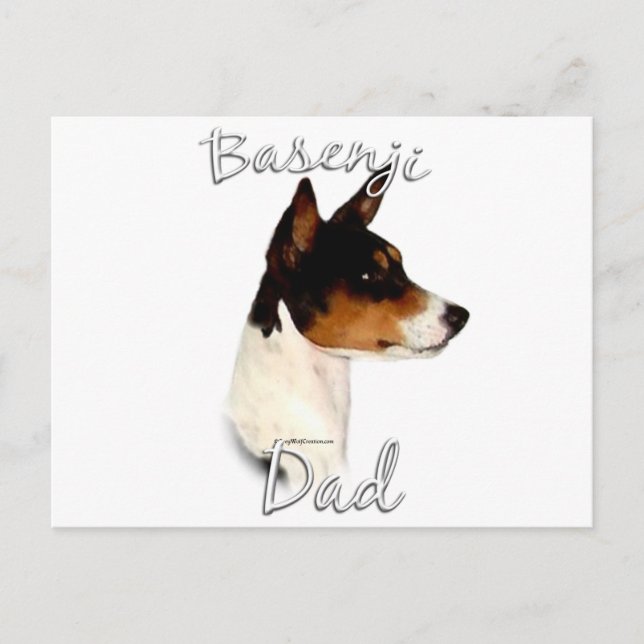 Postal Basenji Dad 2 (Anverso)