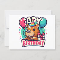Bash de cumpleaños de Capybara - Animal de Fiesta