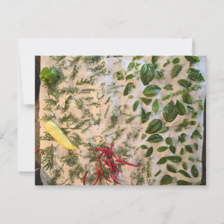 Postal Basil y Peppers