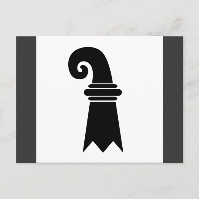 Postal Basilea, Suiza (Anverso)