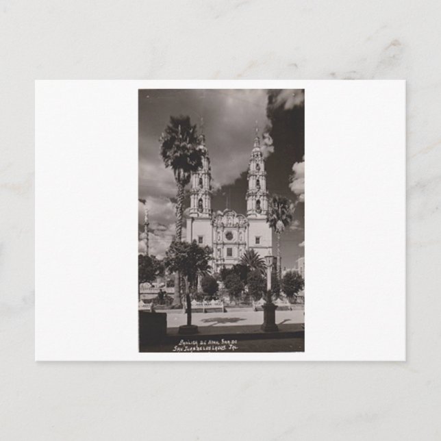 Postal Basílica de Nuestra San Juan De Los Lagos/México (Anverso)