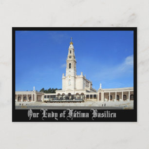 Postal Basílica de Nuestra Señora de Fátima en Fátima, Po