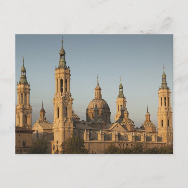 Postal Basílica de Nuestra Señora de Pilar (Anverso)
