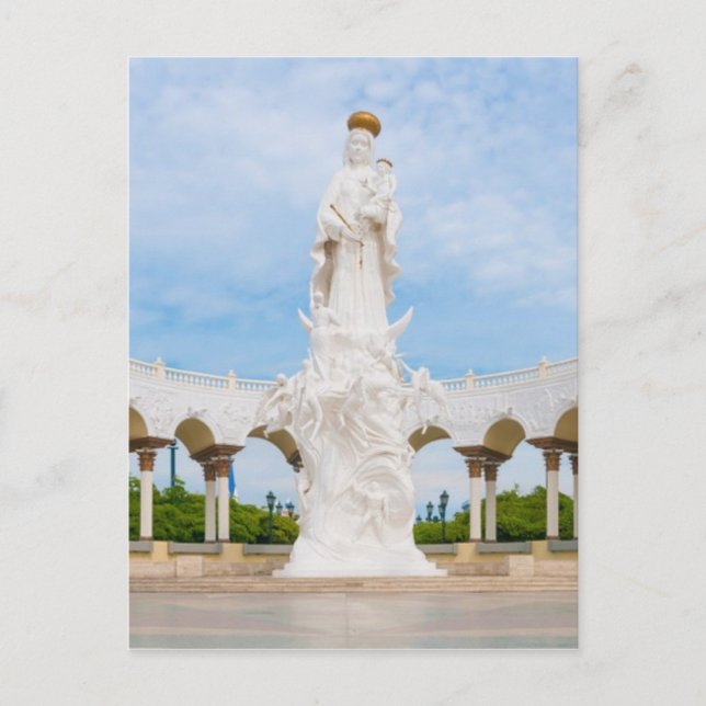 Postal Basílica de Nuestra Señora del Rosario de Chiquinq (Anverso)