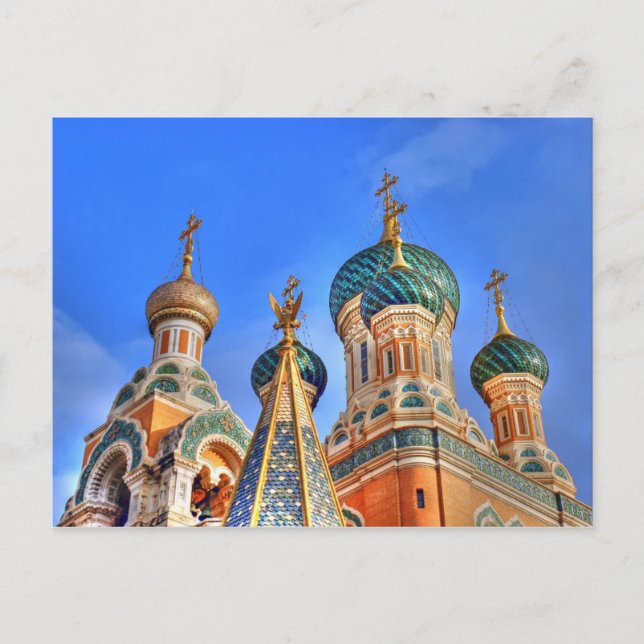 Postal Basílica de Rusia (Anverso)