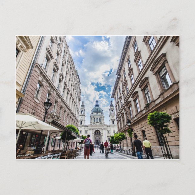 Postal Basílica de San Esteban (Budapest) (Anverso)