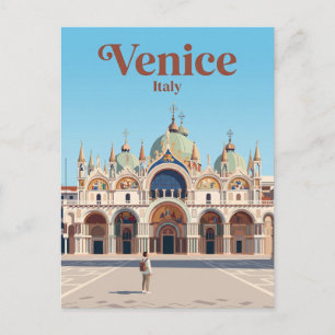 Postal Basílica de San Marcos Italia