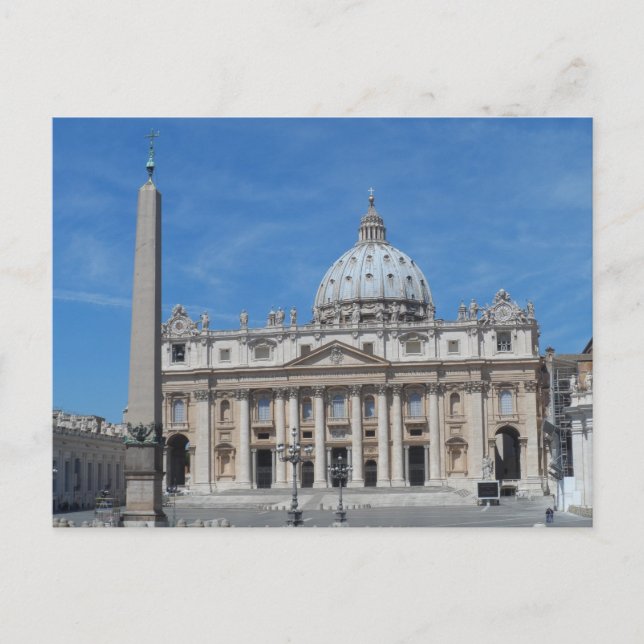 Postal Basílica de San Pedro - Ciudad del Vaticano (Anverso)