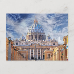 Postal Basílica de San Pedro, Ciudad del Vaticano, Roma