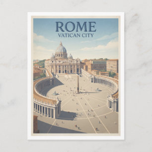 Postal Basílica de San Pedro, Ciudad del Vaticano Roma